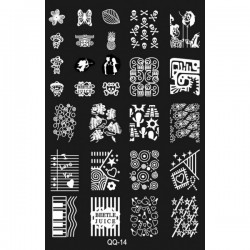 Matrita Stampila unghii #QQ14